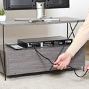 ＥＺＢＯワイヤー　ＴＶラック　ＧＹ　77569　メーカー直送 ▼返品・キャンセル不可【他商品との同時購入不可】