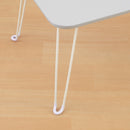 くすみカラーテーブル クレール 6040 グレー 85380 メーカー直送 ▼返品・キャンセル不可【他商品との同時購入不可】