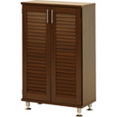 ルーバーシューズボックス ブラウン 90482 メーカー直送 ▼返品・キャンセル不可【他商品との同時購入不可】