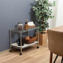 メタルTVラック2段 MTV-2CR 91783 メーカー直送 ▼返品・キャンセル不可【他商品との同時購入不可】