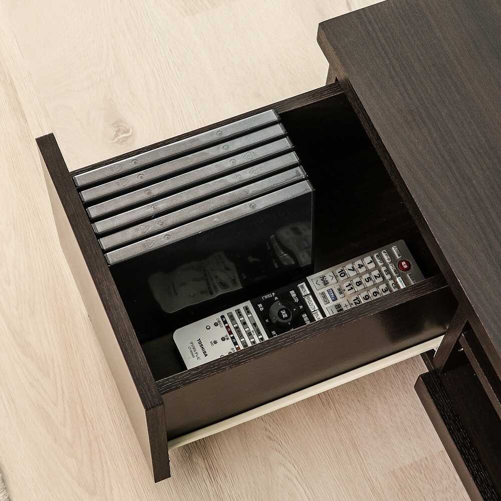 TVボード 100幅 ブラウン 99263 【直送品】 返品・キャンセル・他商品