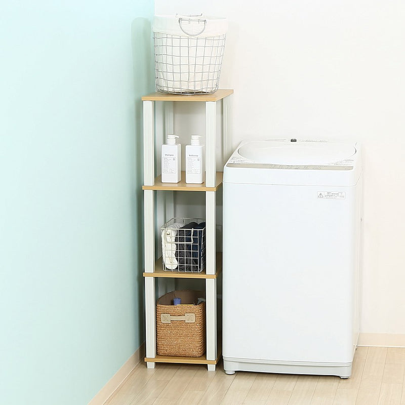 フィット 4段ラック NA×WH 99774 メーカー直送 ▼返品・キャンセル不可【他商品との同時購入不可】