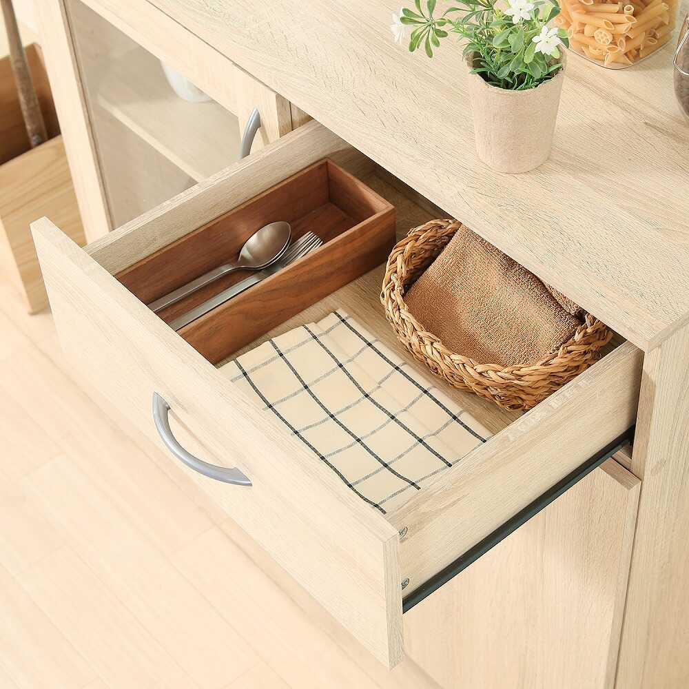 キッチン収納キャビネット 90×40 99903 【直送品】 返品・キャンセル