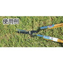 0108 ドウカン らくしばL型芝生鋏 メーカー直送 ▼返品・キャンセル不可【他商品との同時購入不可】