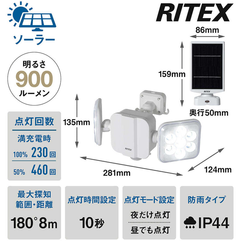 5W 2灯 フリーアーム式 S220L メーカー直送 ▼返品・キャンセル不可【他商品との同時購入不可】