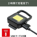 ムサシ 充電式 ぴかり MINI LIGHT マットブラック WRC-23BK