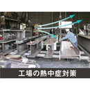 HVP18SDC CAT 工場扇 45cm（スタンドタイプ） メーカー直送 ▼返品・キャンセル不可【他商品との同時購入不可】