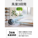 CAT 工場扇 35cm（壁・床タイプ）羽根軸360°半転機能付 ブラック 【直送品】 返品・キャンセル・他商品と同時購入は不可