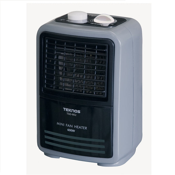 TSO-604 ミニファンヒーター（温調付）600W メーカー直送 ▼返品・キャンセル不可【他商品との同時購入不可】