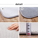 両面すべり止め付き ふっくらアンダーラグ 170×170 メーカー直送 ▼返品・キャンセル不可【他商品との同時購入不可】