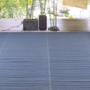 洗えるい草風カーペット ライアン 本間8畳 ブルー メーカー直送 ▼返品・キャンセル不可【他商品との同時購入不可】