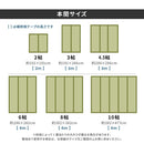 フリーカット裏付 い草カーペット 本間10畳 補修テープ付  メーカー直送 ▼返品・キャンセル不可【他商品との同時購入不可】