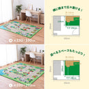 キッズラグ ロードマップ2 【M】 約133×190cm メーカー直送 ▼返品・キャンセル不可【他商品との同時購入不可】