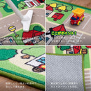 キッズラグ ロードマップ2 【L】 約200×200cm メーカー直送 ▼返品・キャンセル不可【他商品との同時購入不可】