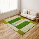 ギャッベ ラグ GABBEH D11 グリーン 200×250cm メーカー直送 ▼返品・キャンセル不可【他商品との同時購入不可