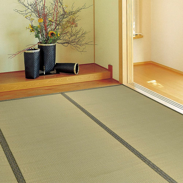 い草カーペット 柳川（やながわ） 本間4.5畳 - メーカー直送 ▼返品・キャンセル不可【他商品との同時購入不可】
