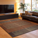 い草ラグ 伊勢 ブラウン 176×220 メーカー直送 ▼返品・キャンセル不可【他商品との同時購入不可】