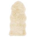 可愛い ムートンフリース  60x130cm M-511  ベージュ メーカー直送▼返品・キャンセル不可【他商品と同時購入不可】