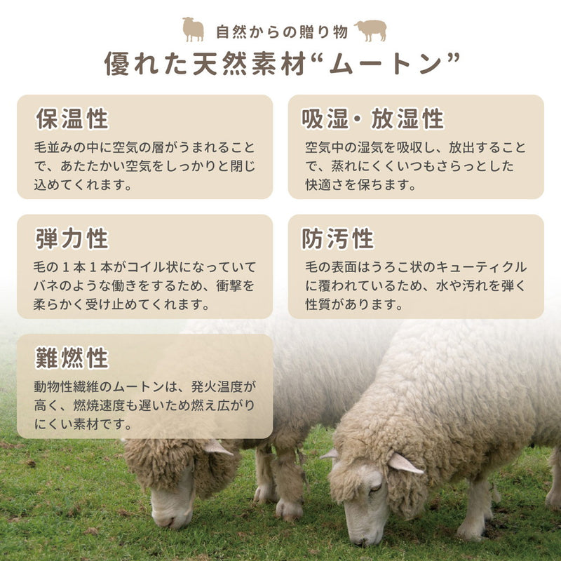 可愛い ムートンフリース  60x130cm M-511  ブラウン メーカー直送▼返品・キャンセル不可【他商品の同時購入不可】