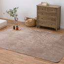 メレンゲタッチの洗えるコンパクトラグ ベージュ185x240 メーカー直送▼返品・キャンセル不可【他商品との同時購入不可】