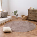 メレンゲタッチの洗えるコンパクトラグ ベージュ185R メーカー直送▼返品・キャンセル不可【他商品との同時購入不可】