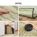 洗えるい草風カーペット やなぎ 江戸間2畳 グリーン メーカー直送 ▼返品・キャンセル不可【他商品との同時購入不可】