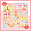 女の子が遊べる可愛いラグ プリンセスタウン2 メーカー直送 ▼返品・キャンセル不可【他商品との同時購入不可】