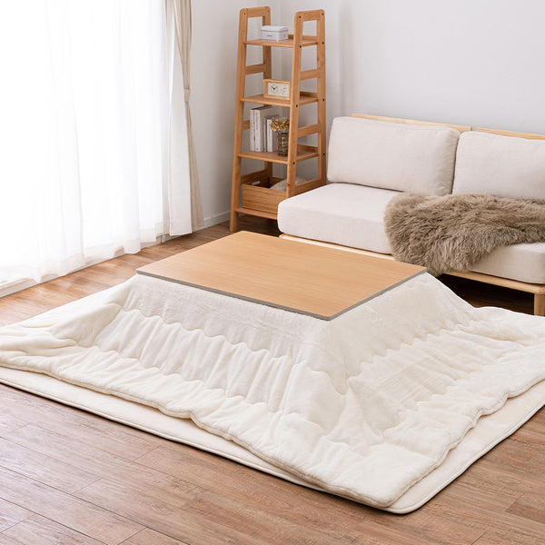メレンゲタッチのこたつ掛けふとん  アイボリー190x240  メーカー直送▼返品・キャンセル不可【他商品との同時購入不可】