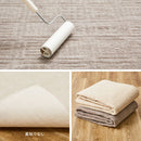 軽くて扱いやすい平織カーペット ピクシス 江戸間8畳 グレージュ メーカー直送 ▼返品・キャンセル不可【他商品との同時購入不可】