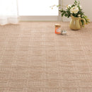 軽くて扱いやすい平織カーペット アンバーBE 本間6畳 メーカー直送 ▼返品・キャンセル不可【他商品との同時購入不可】