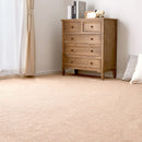 防炎加工の平織カーペット モーエン 江戸間10畳 ベージュ メーカー直送 ▼返品・キャンセル不可【他商品との同時購入不可】