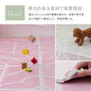 レトロデザインのジョイントマット キュロス 9枚入  グレー  メーカー直送▼返品・キャンセル不可【他商品との同時購入不可】