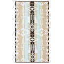 綿100％のタオルブランケット ネイティブ柄 ラファ メーカー直送 ▼返品・キャンセル不可【他商品との同時購入不可】