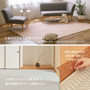 洗えるい草風カーペット パスラッシュ 江戸間10畳 ピンク メーカー直送 ▼返品・キャンセル不可【他商品との同時購入不可】