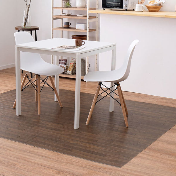 水拭きできるクッションフロア ダーク 182×220 メーカー直送 ▼返品・キャンセル不可【他商品との同時購入不可】