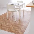 水拭きできるクッションフロア ヘリンボン 182×220 メーカー直送 ▼返品・キャンセル不可【他商品との同時購入不可】