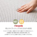 綿100％のイブルラグマット アンダーラグ Aセット ベージュ メーカー直送▼返品・キャンセル不可【他商品との同時購入不可】