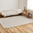洗えるヘリンボンラグ ボーナ  グレー230×330  メーカー直送▼返品・キャンセル不可【他商品との同時購入不可】