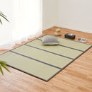 折り畳める 水拭きできる畳マットレス 伏見 セミダブル  メーカー直送 ▼返品・キャンセル不可【他商品との同時購入不可】