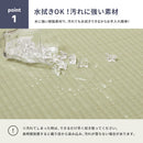 折り畳める 水拭きできる畳マットレス 伏見 セミダブル  メーカー直送 ▼返品・キャンセル不可【他商品との同時購入不可】