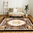 アドリア ホットカーペットカバー 185x185cm ブラウン 【直送品】 返品・キャンセル・他商品と同時購入は不可