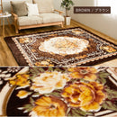 アドリア ホットカーペットカバー 185x185cm ブラウン 【直送品】 返品・キャンセル・他商品と同時購入は不可