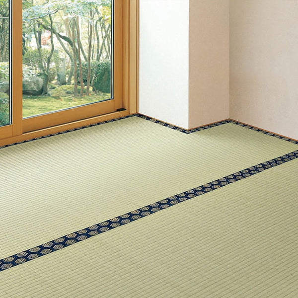 フリーカット裏付 い草カーペット 団地間4.5畳 補修テープ付   メーカー直送 ▼返品・キャンセル不可【他商品との同時購入不可