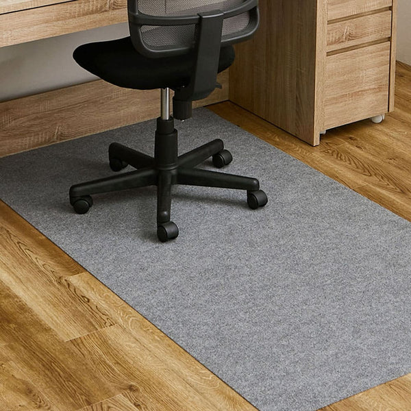 吸着チェアマット 滑りにくい フリーカット グレー 90×180 メーカー直送 ▼返品・キャンセル不可【他商品との同時購入不可】
