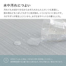 水拭きできる い草風置き畳 おぼろ グレー 同色9枚組 メーカー直送 ▼返品・キャンセル不可【他商品との同時購入不可】