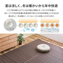 洗えるい草風カーペット ライアン 36間4.5畳 グリーン  メーカー直送 ▼返品・キャンセル不可【他商品との同時購入不可】