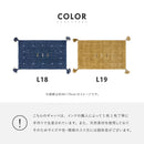 ギャッベ LORRI BUFF L18 45x75 メーカー直送 ▼返品・キャンセル不可【他商品との同時購入不可】