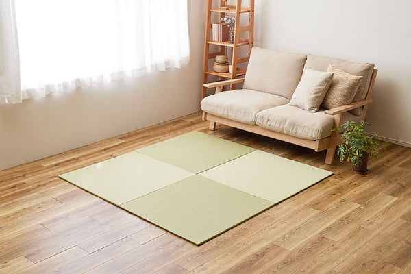 DIY畳 樹 同色6枚セット GR 82×82×1.3cm メーカー直送 ▼返品・キャンセル不可【他商品との同時購入不可】