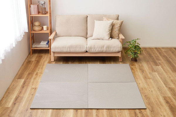 DIY畳 樹 同色9枚セット GYS 82×82×1.3cm メーカー直送 ▼返品・キャンセル不可【他商品との同時購入不可】