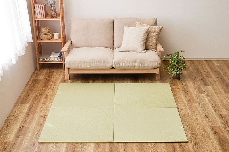 DIY畳 樹 同色12枚セット GR 82×82×1.3cm メーカー直送 ▼返品・キャンセル不可【他商品との同時購入不可】